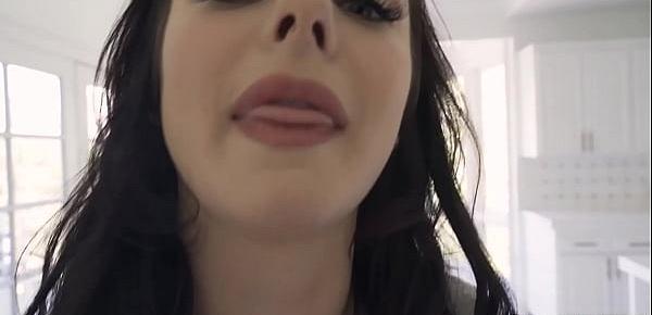  Hot MILF stepmother Macey Jade needs to feel a big cock in her mouth